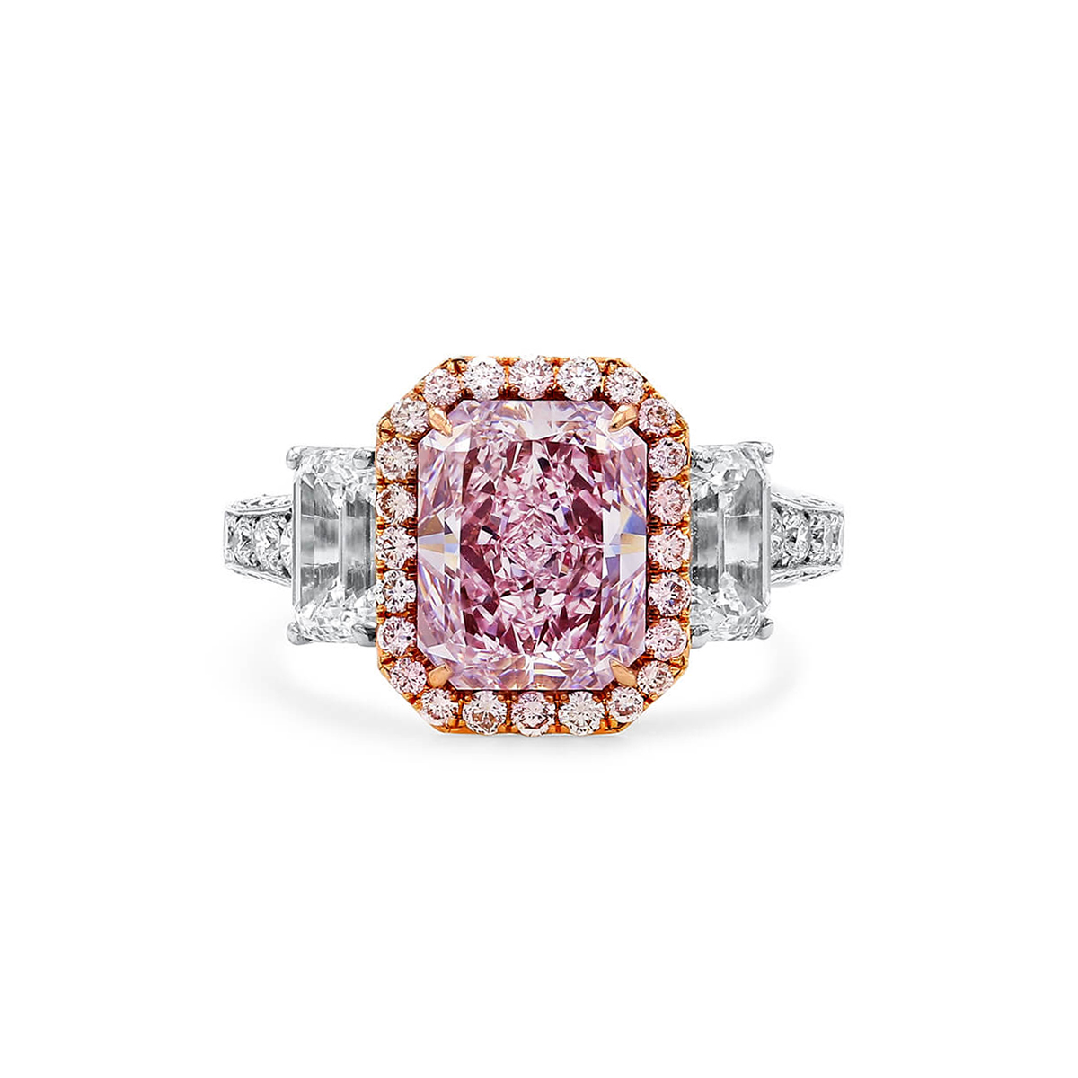 Coloured Diamond Ring